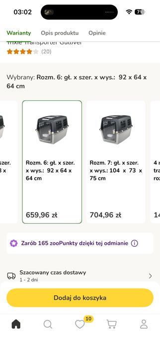duża klatka dla psa kennel transporter