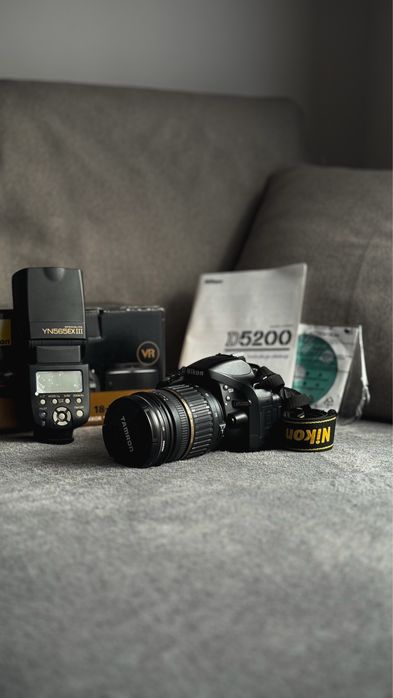 Nikon D5200 Świetny Stan Body Mały przebieg