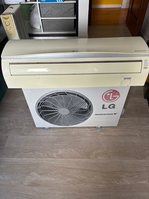 Ar condicionado LG a funcionar