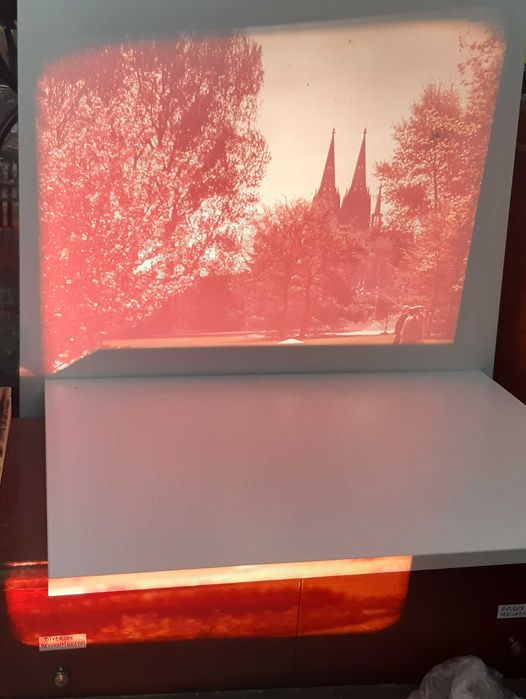 Antigo Projector Retro-Projector e Visualizador de Slides Funcional