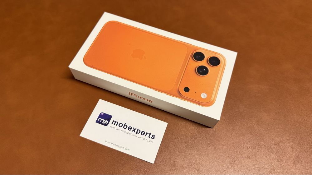 Apple iPhone 17 Pro Cosmic Orange 256GB monobank ПУМБ a•bank Privat