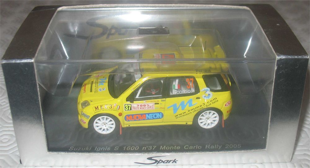 Spark - Suzuki Ignis S1600 - Rally Monte Carlo 2005 - Alan Scorcioni