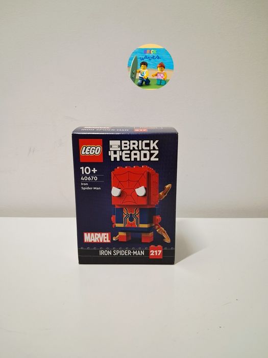 ENVIO GRATIS-LEGO 40670 Iron Spider-Man (BrickHeadz)