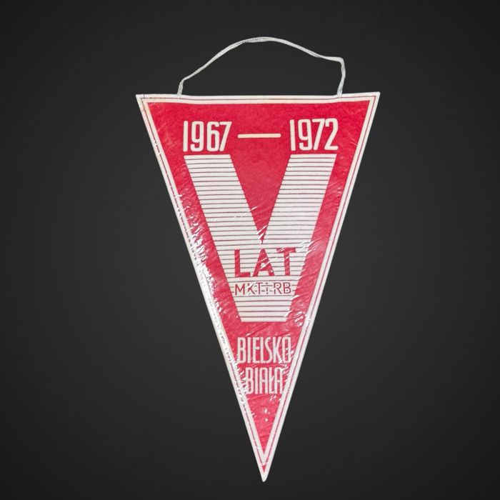 Proporczyk Jubileuszowy – 5 lat MKT i RB Bielsko-Biała (1967–1972) B61