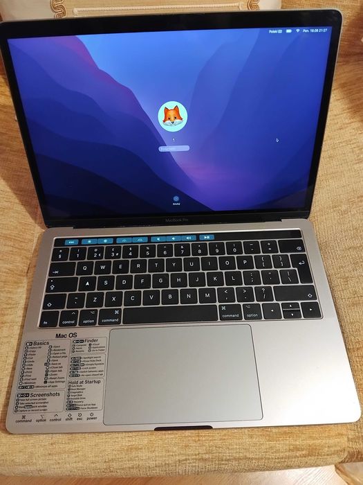 Apple Macbook Pro 13'' 2017 i5 8GB, 512GB SSD - idealny stan