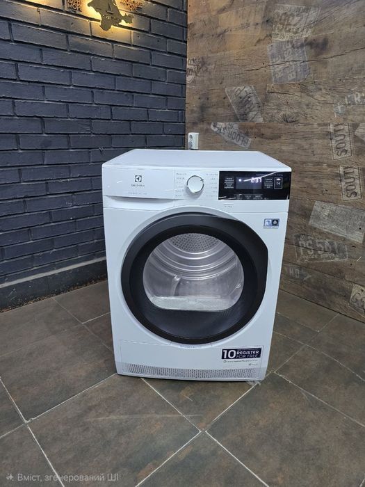 Тепловий насос. Економна сушильна машина А+++ Electrolux EW8H458BP
