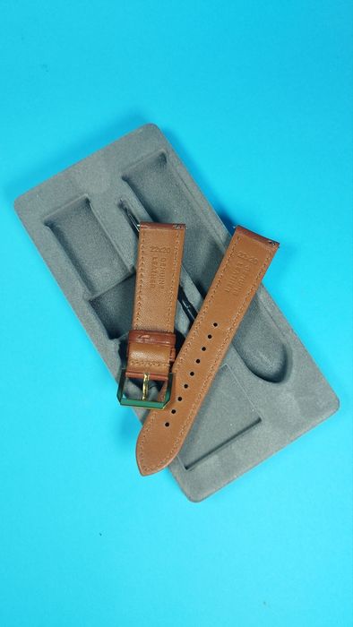 Bracelete de relógio de couro