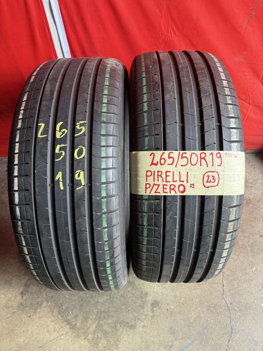 Pneus 265/50/19 Pirelli impecaveis