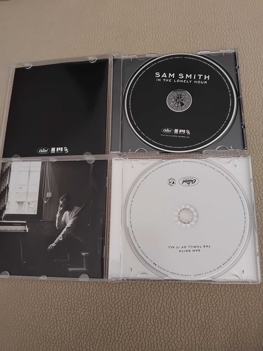 2 cds  novos do Sam Smith