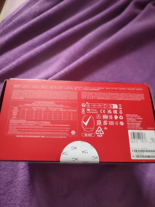 Навушники HyperX Cloud III Black-Red (727A9AA)