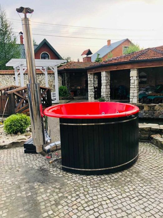 Чан на дрова Мобільний чан Купіль з підігрівом Басейн Баня Сауна