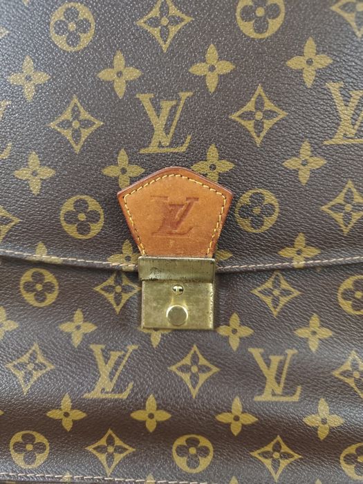 Pasta negócios (particular) vintage Louis Vuitton