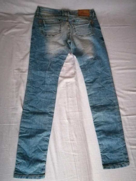 NOWE Jeansy Fishbone New Yorker | Biodrówki Low Waist | Rozmiar W29 M