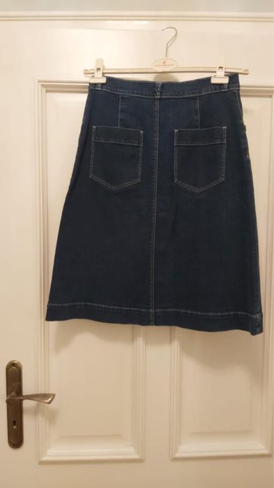 Dżinsowa Spódnica Massimo Dutti w rozmiarze 38, M.