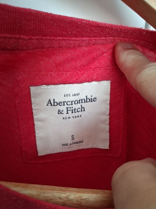 Abercrombie & Fitch tshirt damski roz S 36