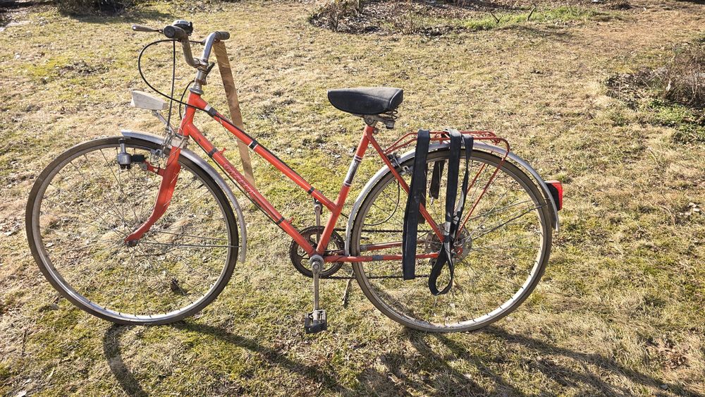 Gazela,PRL rower+nowe dętki, rower sprawny, do przeglądu