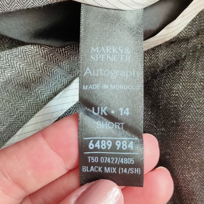 Модные льняные кюлоты Marks Spenser
