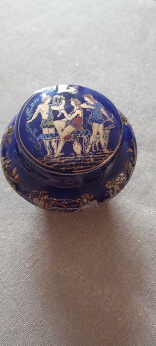 Vaso Grego miniatura c/tampa