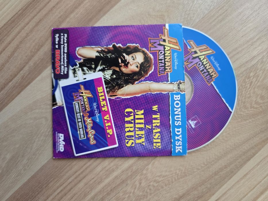 Okyta DVD Hannah Montana  W trasie z Miley Cyrus