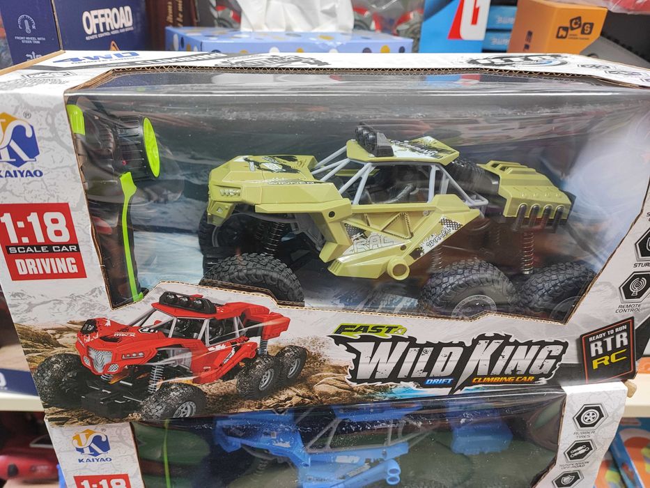 Джип всюдихід 4*4 на радіокеровані пульт акумулятор монстер трак