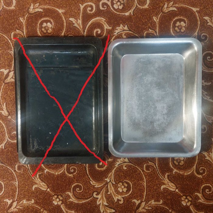 Противень СССР нержавейка лист для духовки деко для випічки