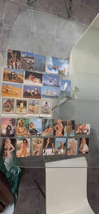 Calendários de bolso - lote de 165 unidades vários