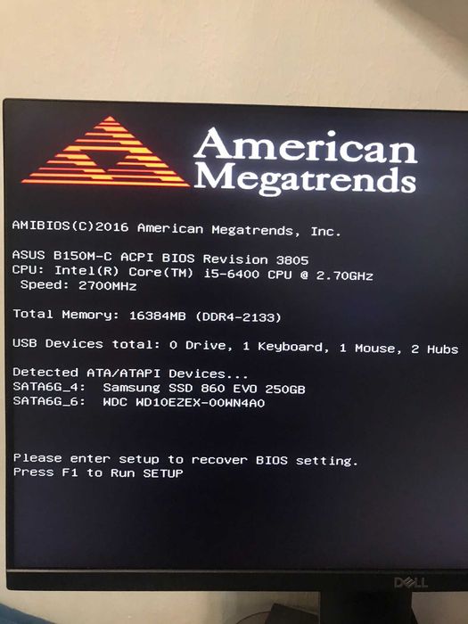 Офісний ПК (блок) i5-6400 \ 2.7GHz \ 16 GB \ 240 SSD \ 1 TB HDD