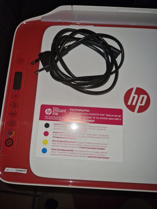 Impressora HP usada.