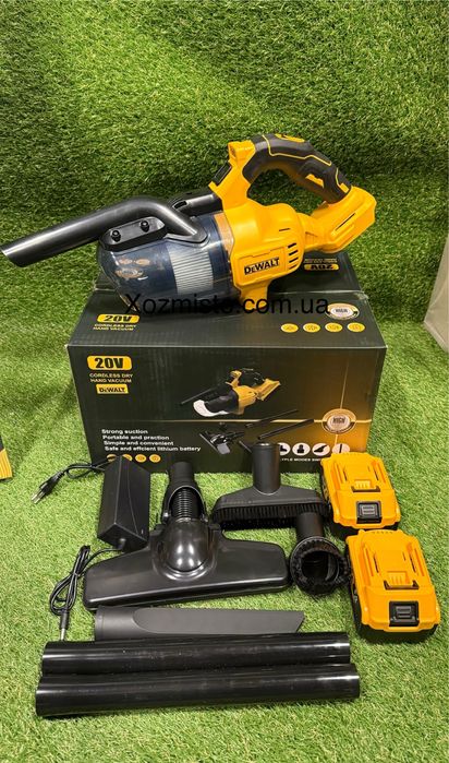 Аккумуляторный автомобильный пылесос DeWalt DCV501LN-XJ АКБ 48V