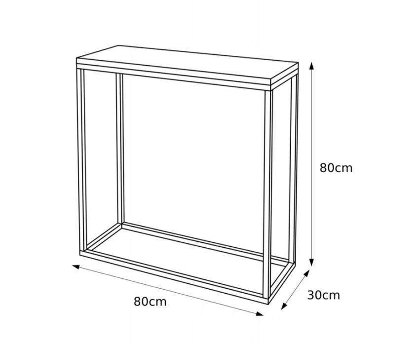 Konsola stolik 80 cm