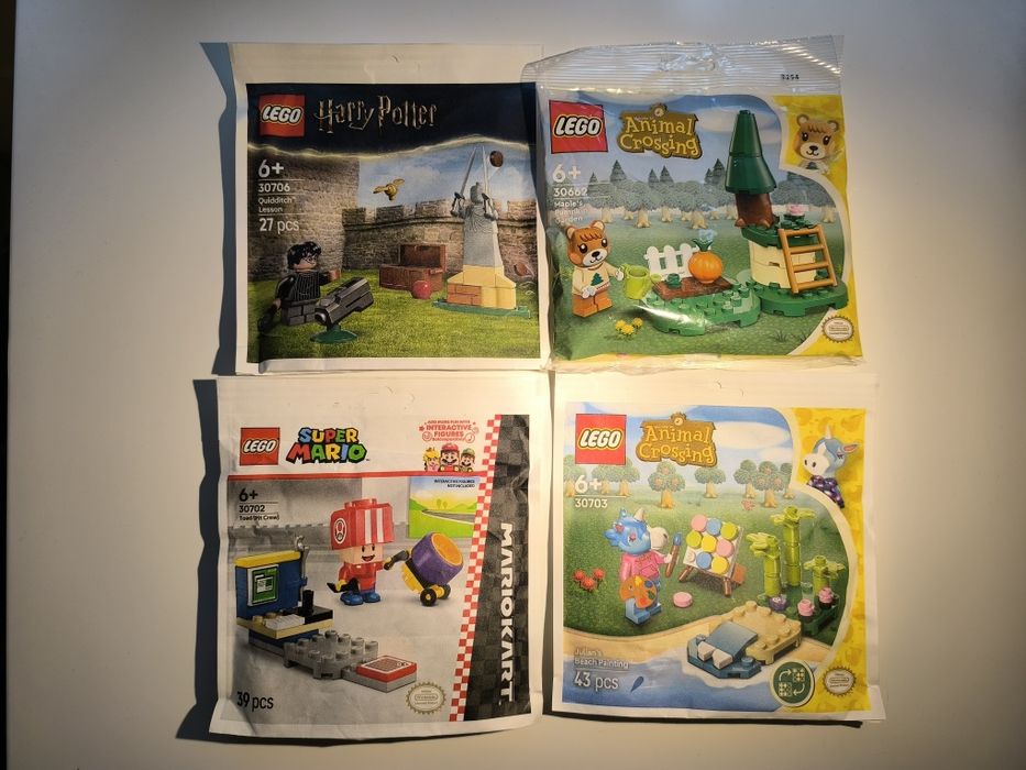 Lego Polybags Ninjago, Star Wars, Harry Potter, Mario, Animal Crossing