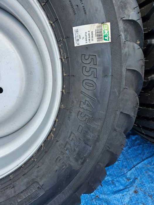 Koła Opony Bkt 550/45 - R 22,5 22.5 Flotation 648 550/45-22,5 Koło