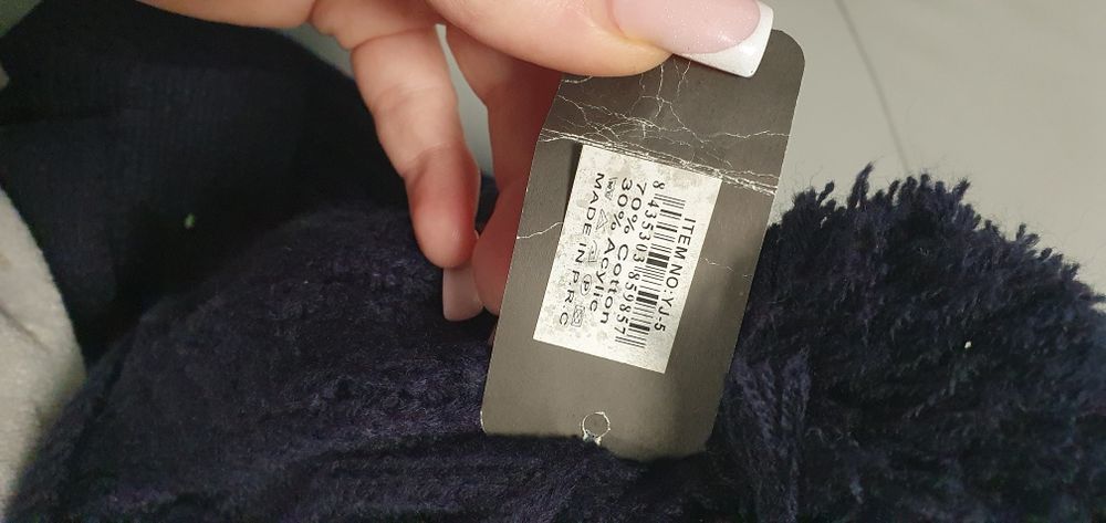 Czapka z szalikuem nowy komplet 3/5 lat