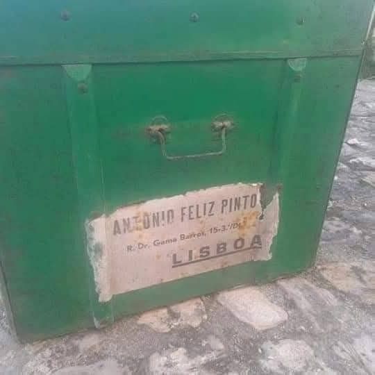 Arca/baú de porão em chapa