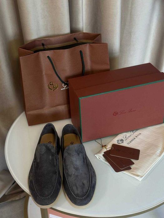 Люкс Якість В наявності! Чоловічі лофери Loro Piana / лоро піана пиана