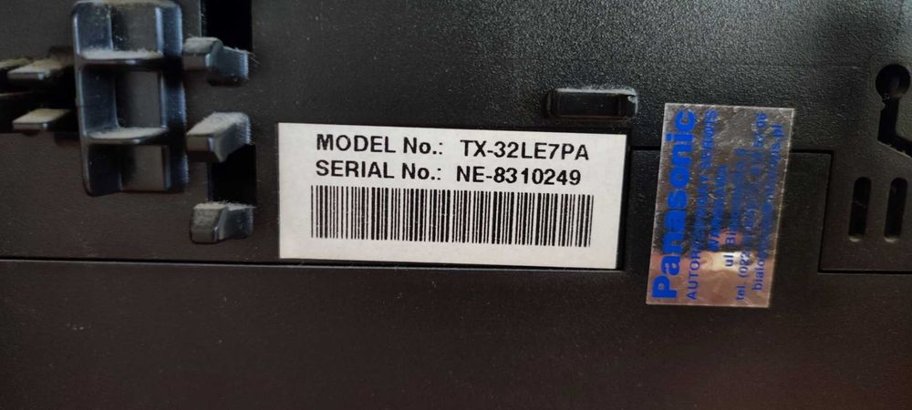 Panasonic TX-32LE7PA 32" LCD – sprawny, solidny TV