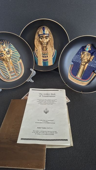 Pratos Egípcios 3D de Colecção Osiris