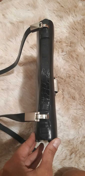 Mala tiracolo preta Zara