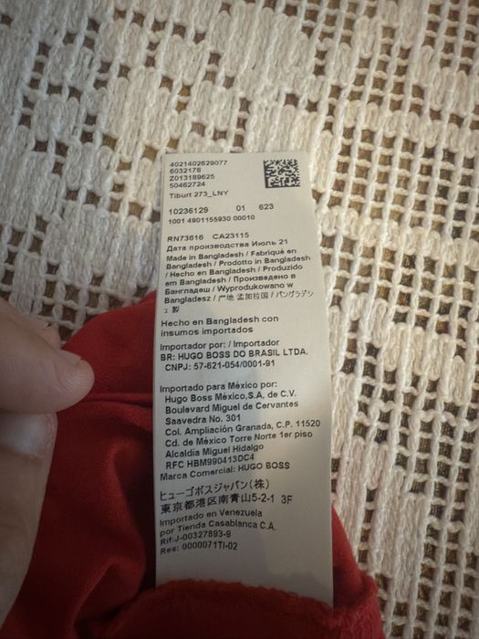 T-shirt HUGO BOSS L Original