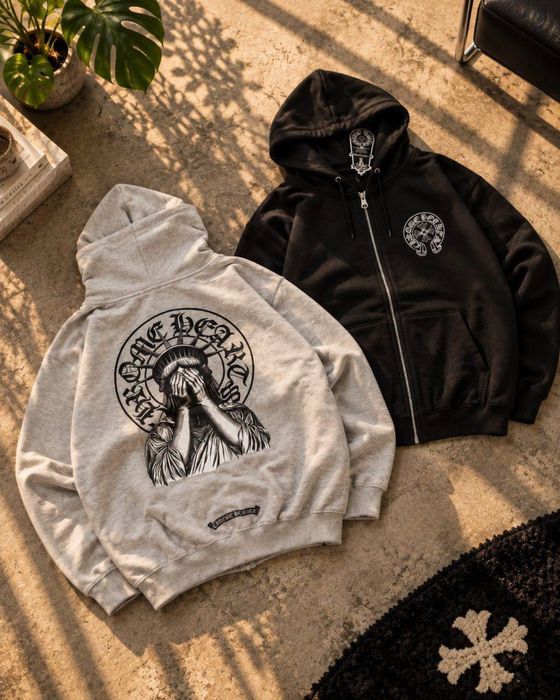 Chrome Hearts zip hoodie