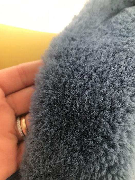 Sobretudo fracomina azul com capucho