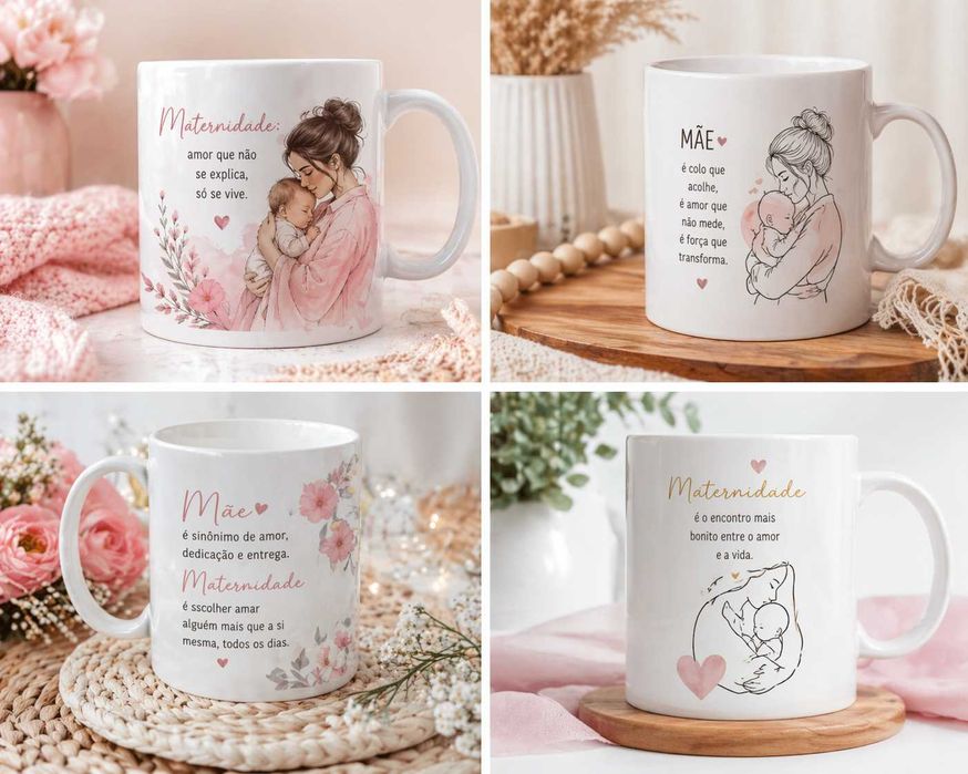 caneca personalizada l Personalized Coffee Mug l Cute Gift for Mom, Friend or Couple