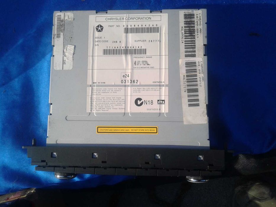Nowe Radio CD Dodge Journey Oryginalne Chrysler