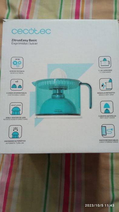 Wyciskarka do cytrusów ZitrusEasy Basic - Cecotec