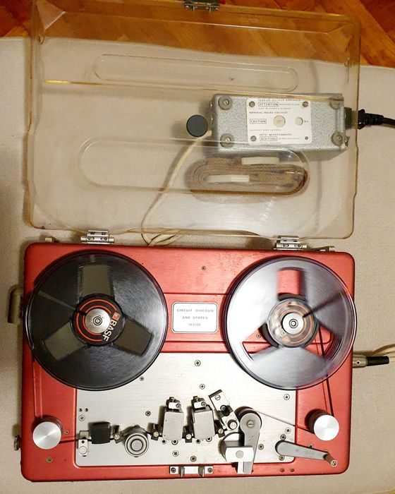 Nagra E - Gravador de bobines.