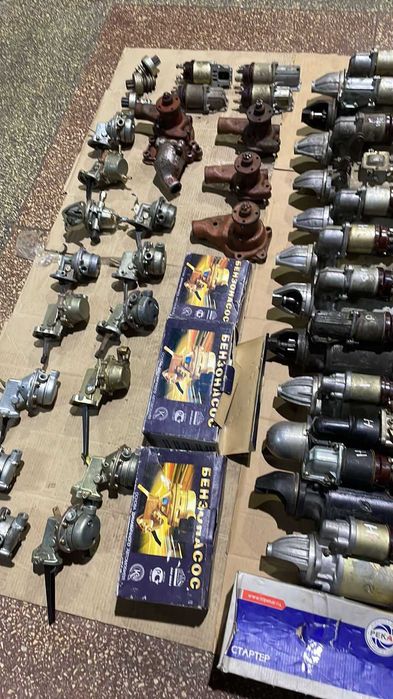 Стартера, бензонасосы Газ 51, Газ 52, Газ 53, Уаз, Волга, Зил, Газ 21