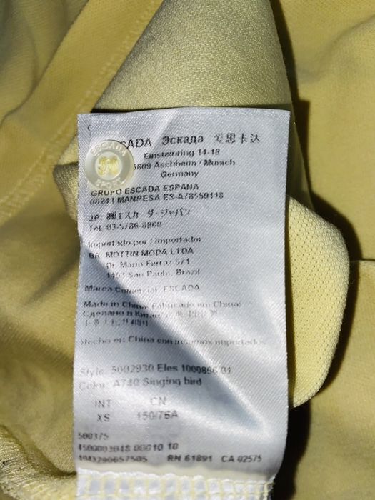 Polo da Escada amarelo