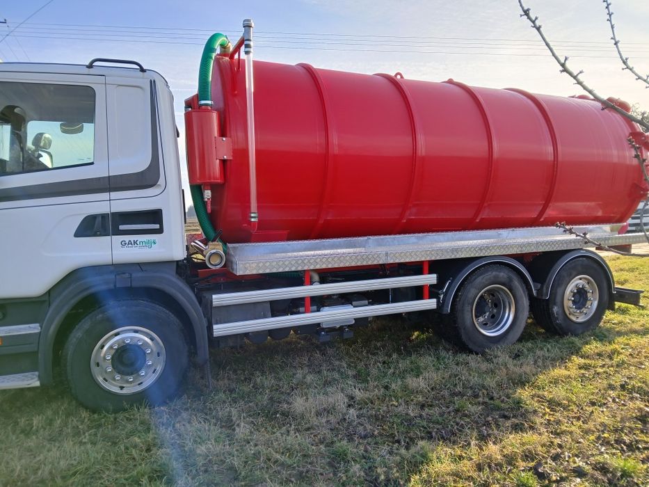 Scania G440 asenizacyjny beczka szambiarka asenizacja beszkowoz