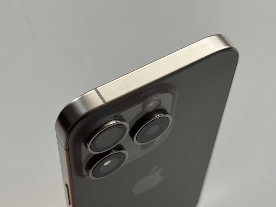  iPhone 15 Pro Natural Titanium JAK NOWY 100% oryginalny z zestawem