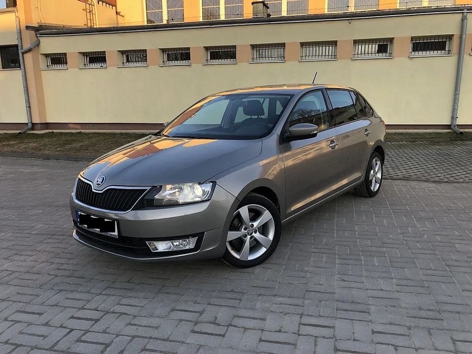 Skoda RAPID STYLE 1.2 benz. moc 110KM Podgrzewane Fotele 1 Właściciel Salon Polska